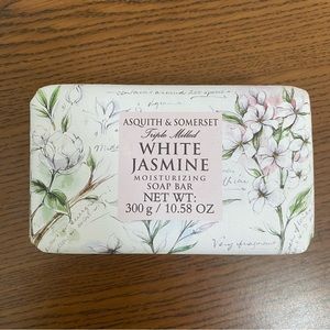 New Asquith & Somerset WHITE JASMINE Moisturizing Bar Soap 10.58 oz